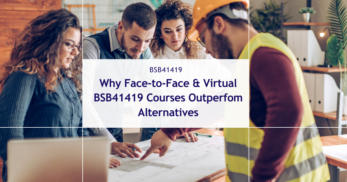 Why Face-to-Face Classroom and face-to-face ZOOM BSB41419 Certificate IV in Work Health and Safety Courses Outperform Online Options