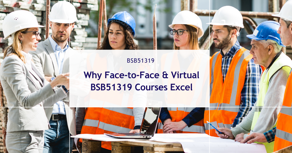 Why Face-to-Face Classroom and face-to-face ZOOM BSB51319 Diploma of Work Health and Safety Courses Outperform Online Options