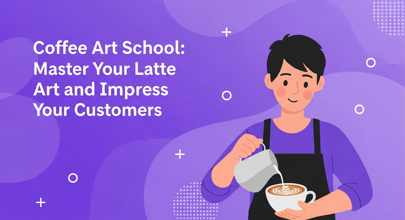Coffee Art School: Master Your Latte Art and Impress Your Customers