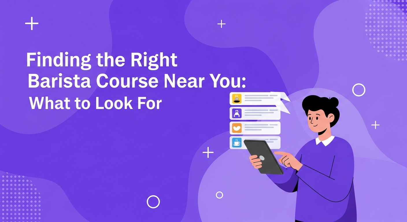 Finding the Right Barista Course Near You: What to Look For