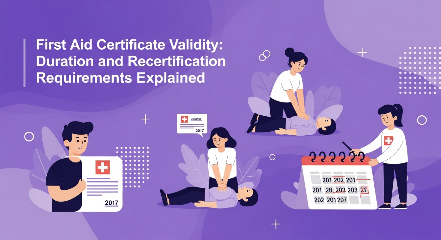 First Aid Certificate Validity: Duration and Recertification Requirements Explained