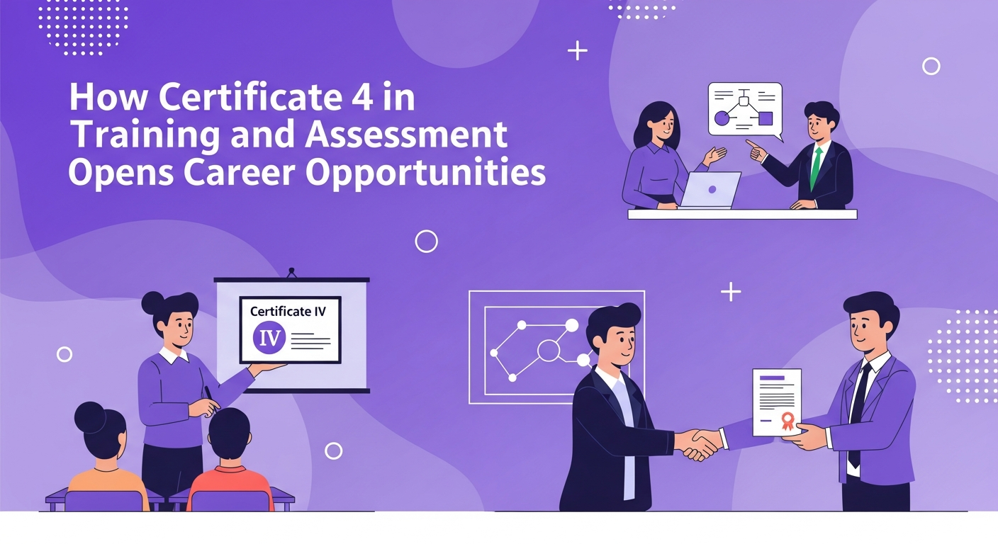 How Certificate 4 in Training and Assessment Opens New Career Opportunities