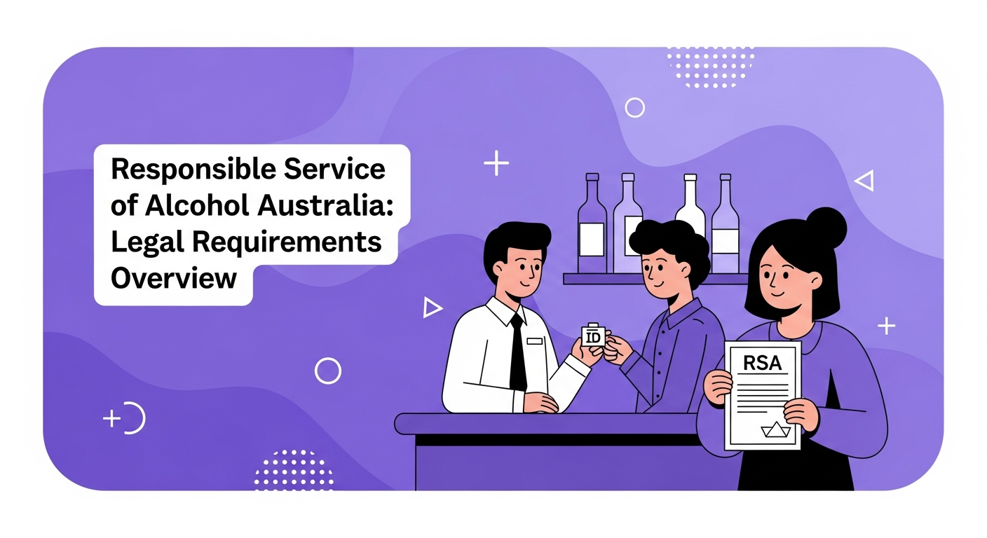 Responsible Service of Alcohol Australia: Legal Requirements Overview