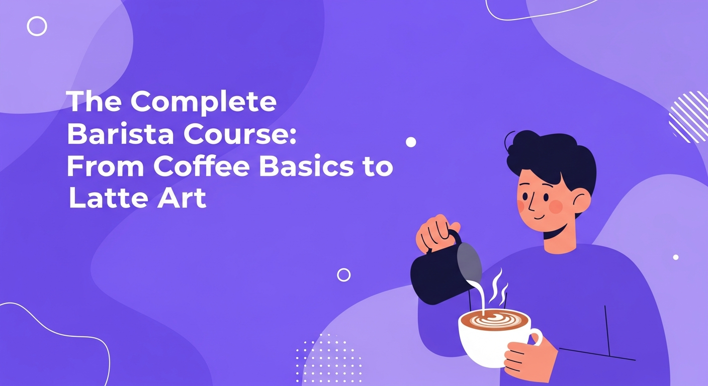 The Complete Barista Course: From Coffee Basics to Latte Art